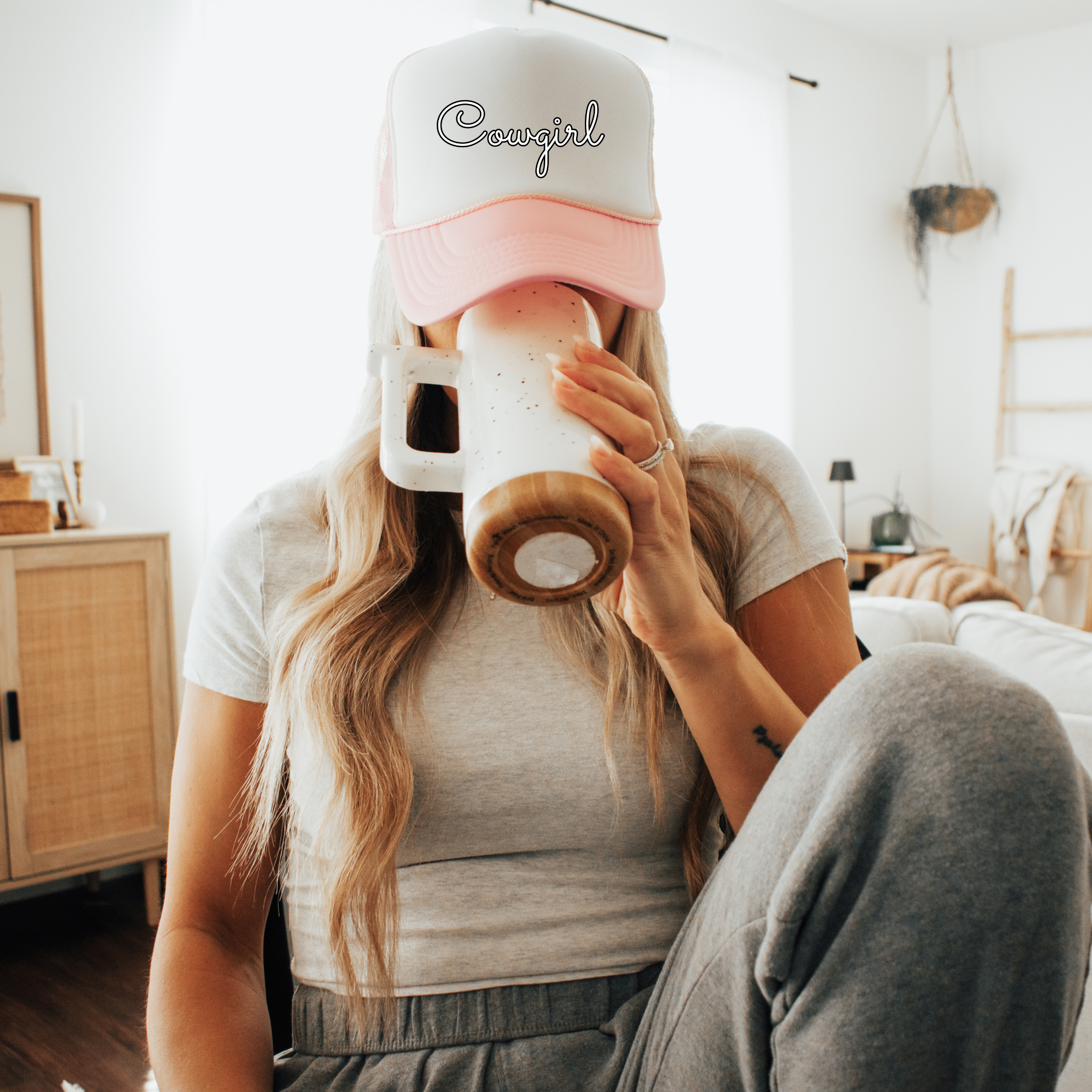 Cowgirl Foam Trucker Hat