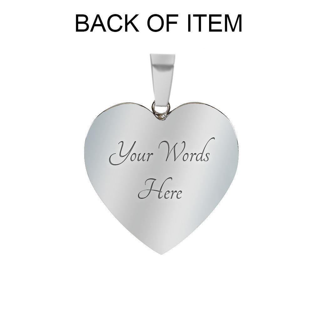 I Am A Child Of God Luxury Heart Bangle