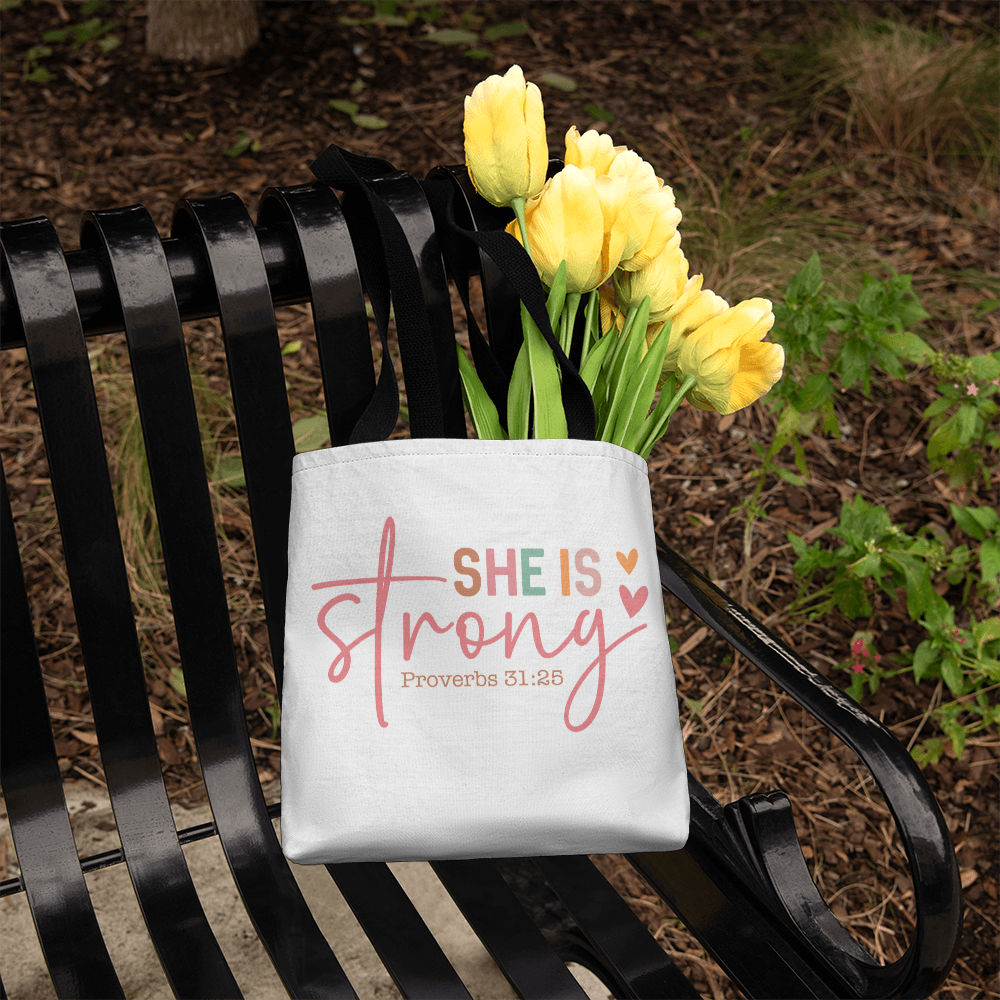 She Is Strong Classic Tote Bag