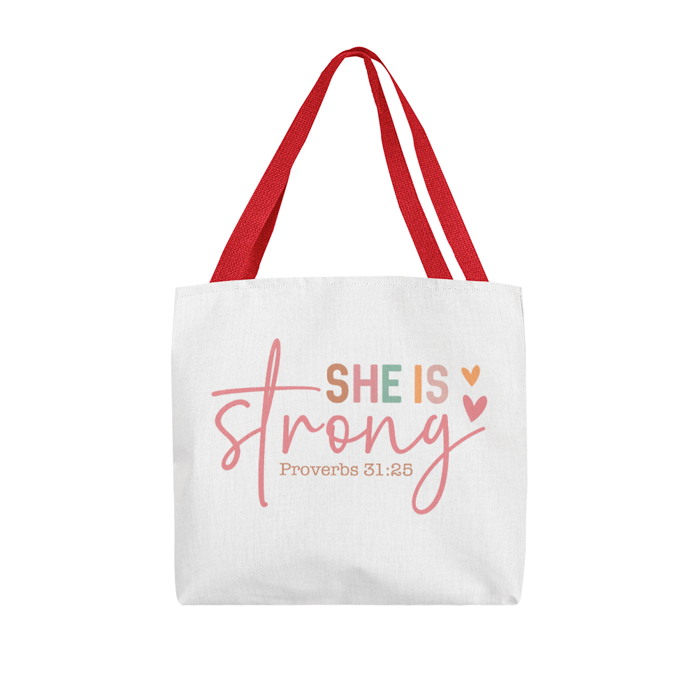 She Is Strong Classic Tote Bag